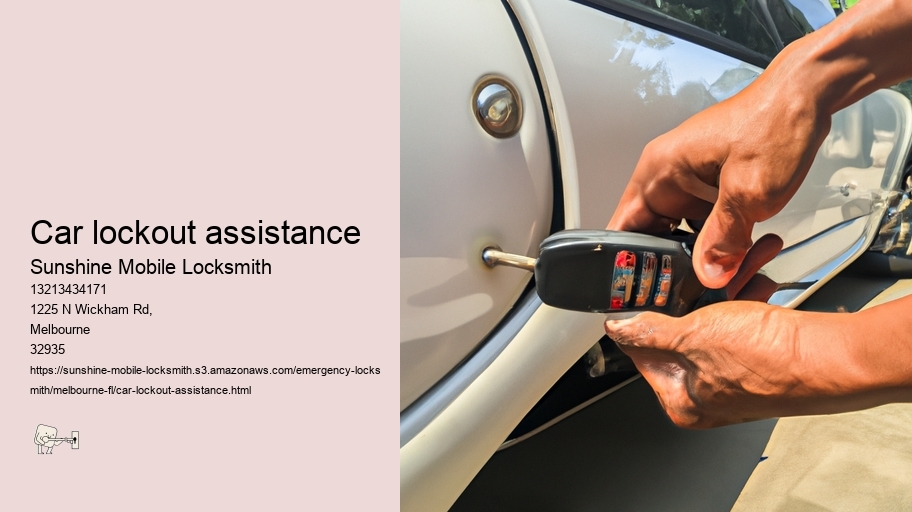 Car lockout assistance